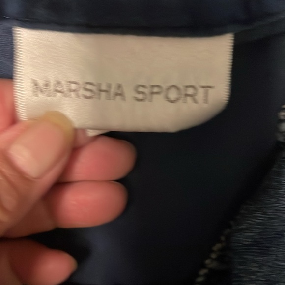 Vintage Marsha Sport denim patch work zip up jacket - Picture 7 of 8